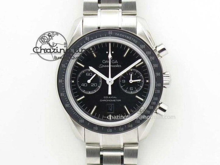 0502 Planet Ocean 45mm Real Ceramic BP-Maker Best Edition Black Dial On Nylon Rubber Strap A TopPick 8185